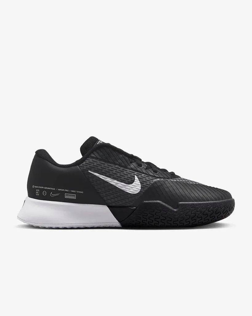 NIKE ZOOM VAPOR PRO 2 HC MEN'S (BLACK/WHITE)